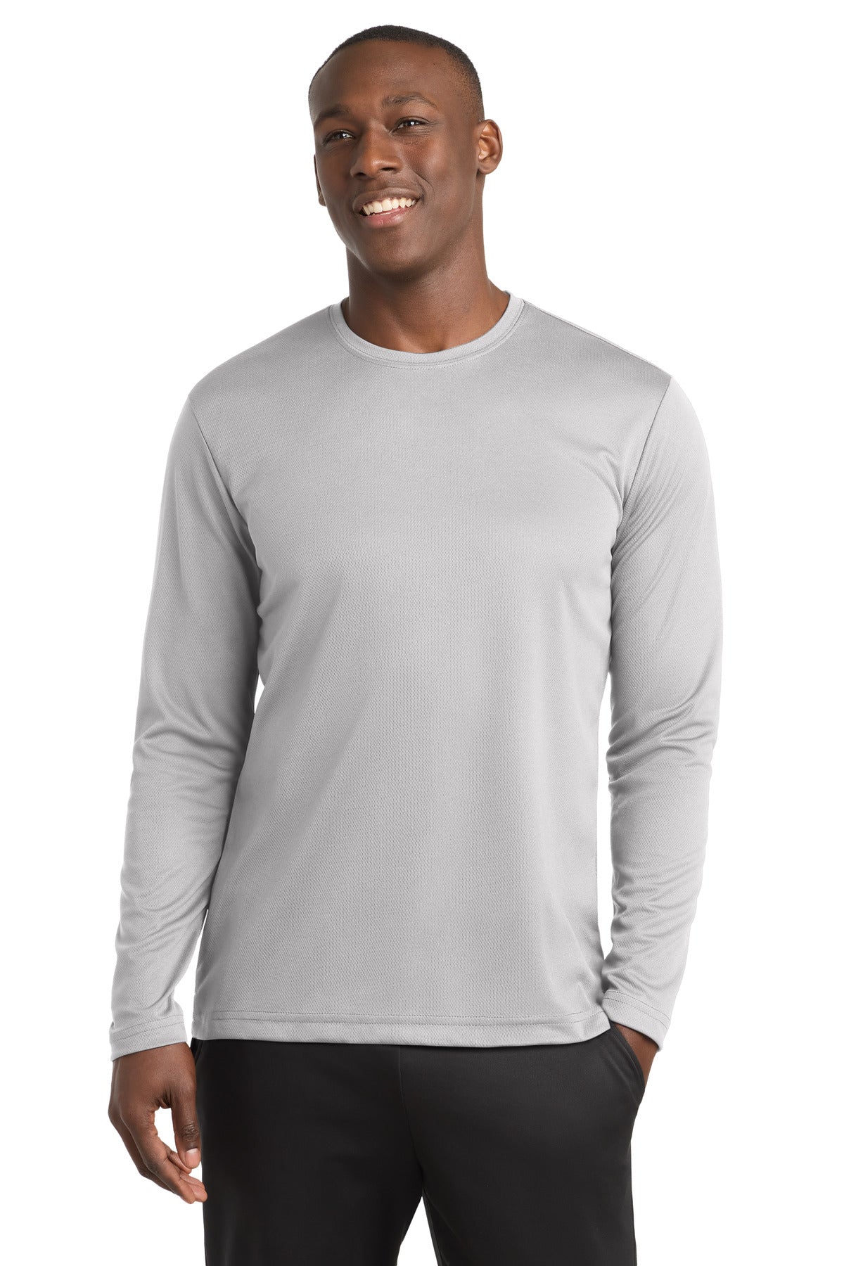 Sport-Tek ®  PosiCharge ®  RacerMesh ®  Long Sleeve Tee. ST340LS