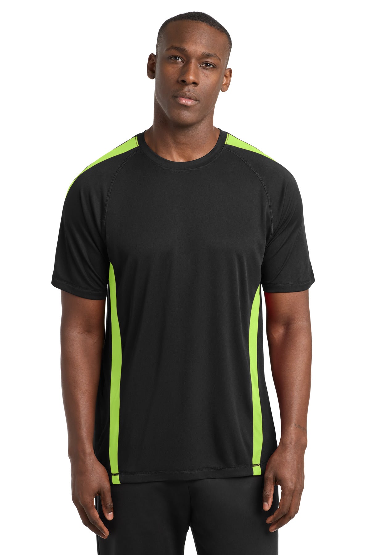 Sport-Tek ®  Colorblock PosiCharge ®  Competitor™ Tee. ST351