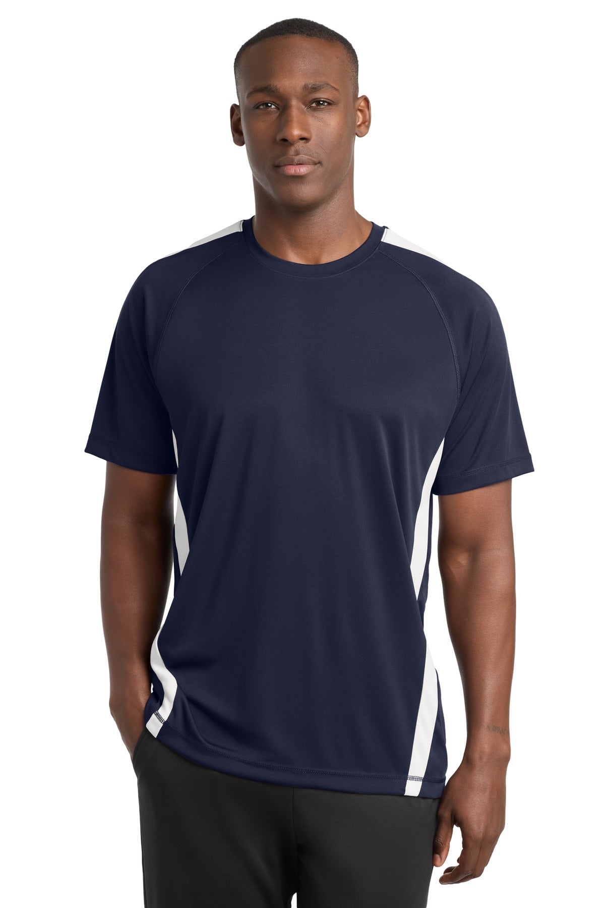 Sport-Tek ®  Colorblock PosiCharge ®  Competitor™ Tee. ST351