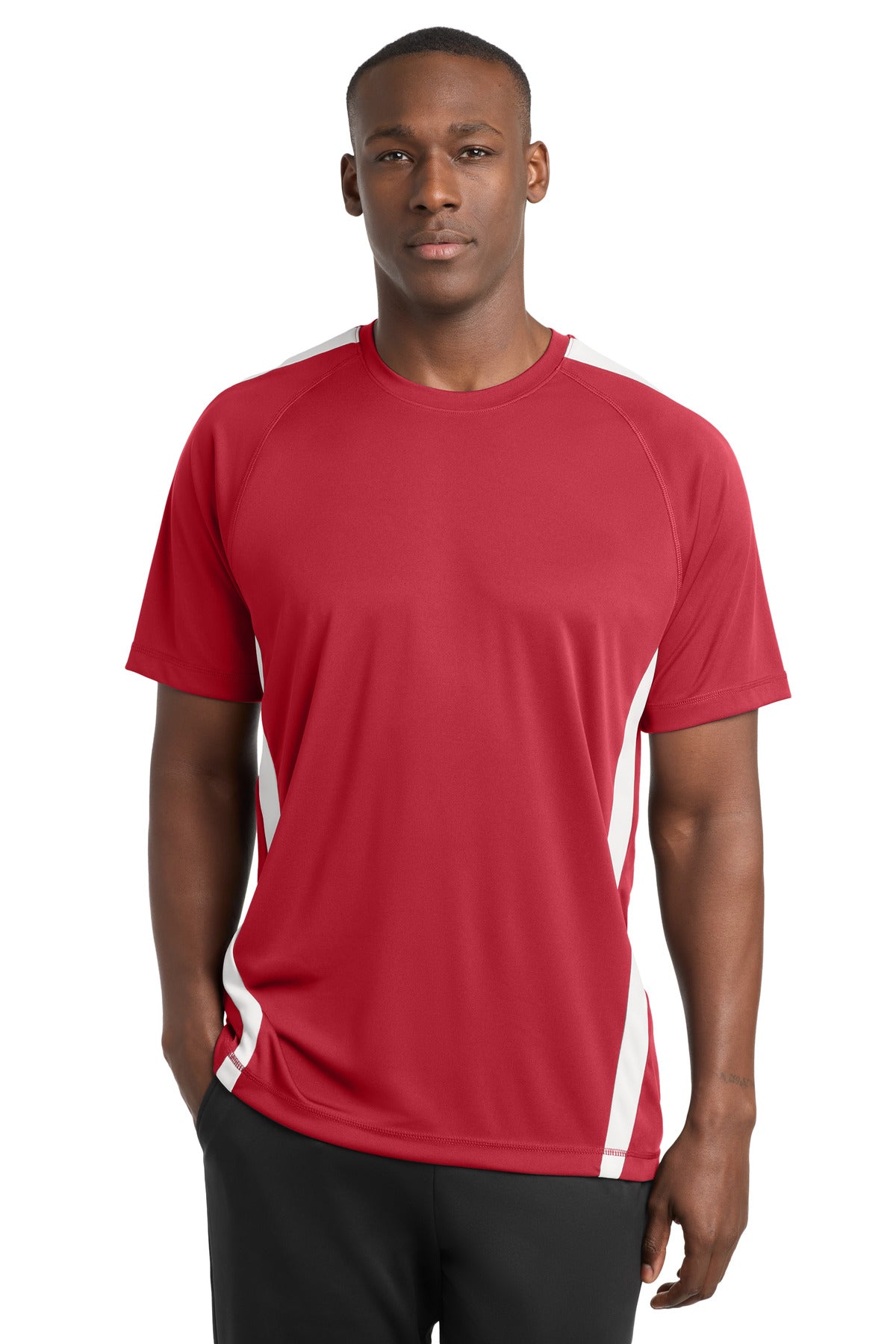 Sport-Tek ®  Colorblock PosiCharge ®  Competitor™ Tee. ST351