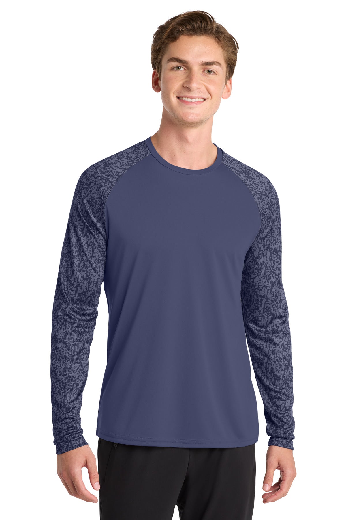 Sport-Tek  ®  Long Sleeve Digi Camo Tee. ST460LS
