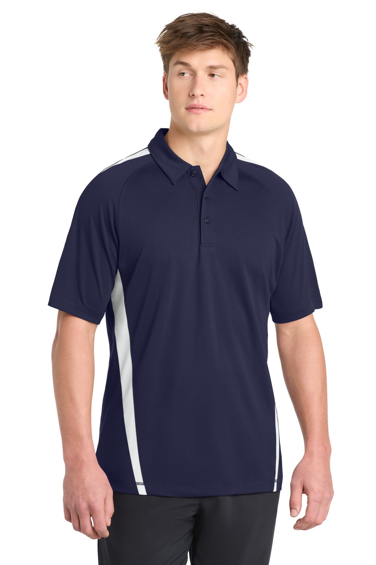 Sport-Tek ®  PosiCharge ®  Micro-Mesh Colorblock Polo. ST685