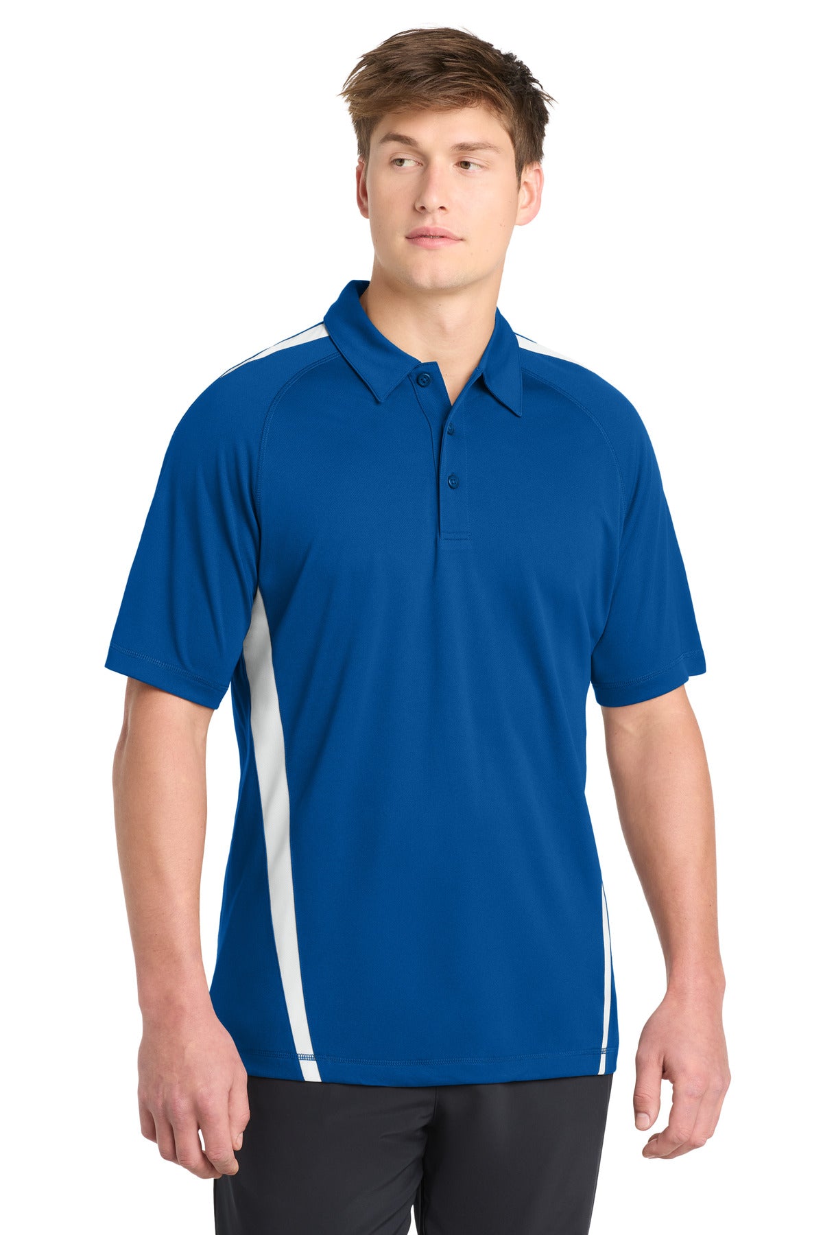 Sport-Tek ®  PosiCharge ®  Micro-Mesh Colorblock Polo. ST685