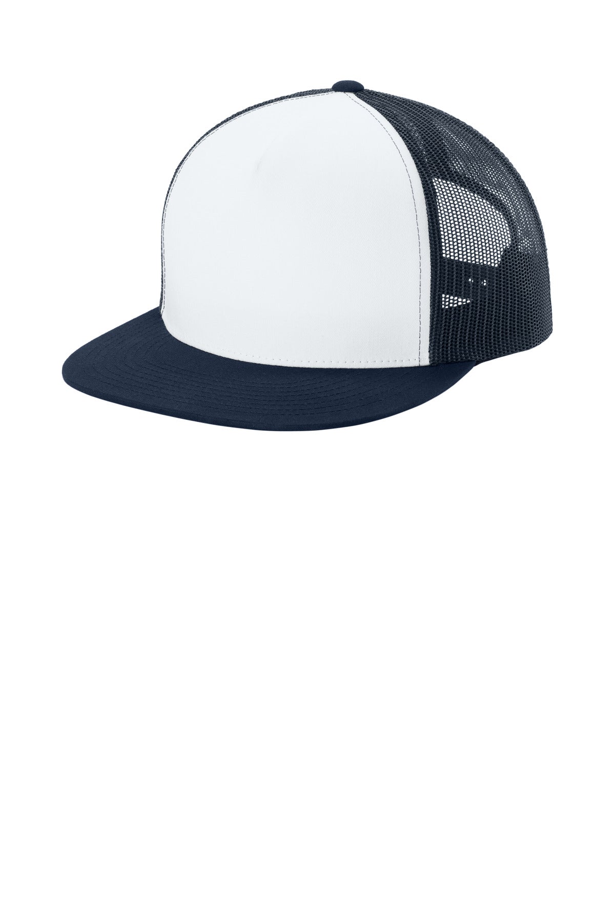Sport-Tek ®  YP Classics  ®  5-Panel Classic Trucker Mesh Back Cap. STC38