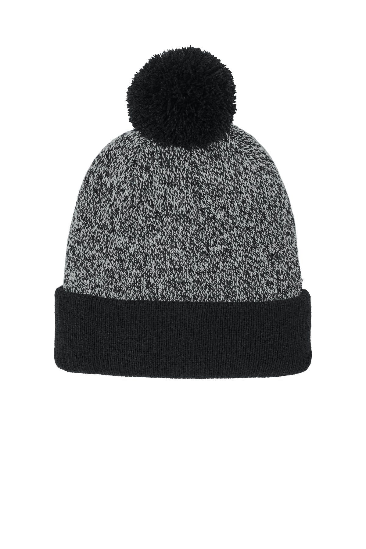 Sport-Tek ®  Halftime Heather Pom Beanie STC68