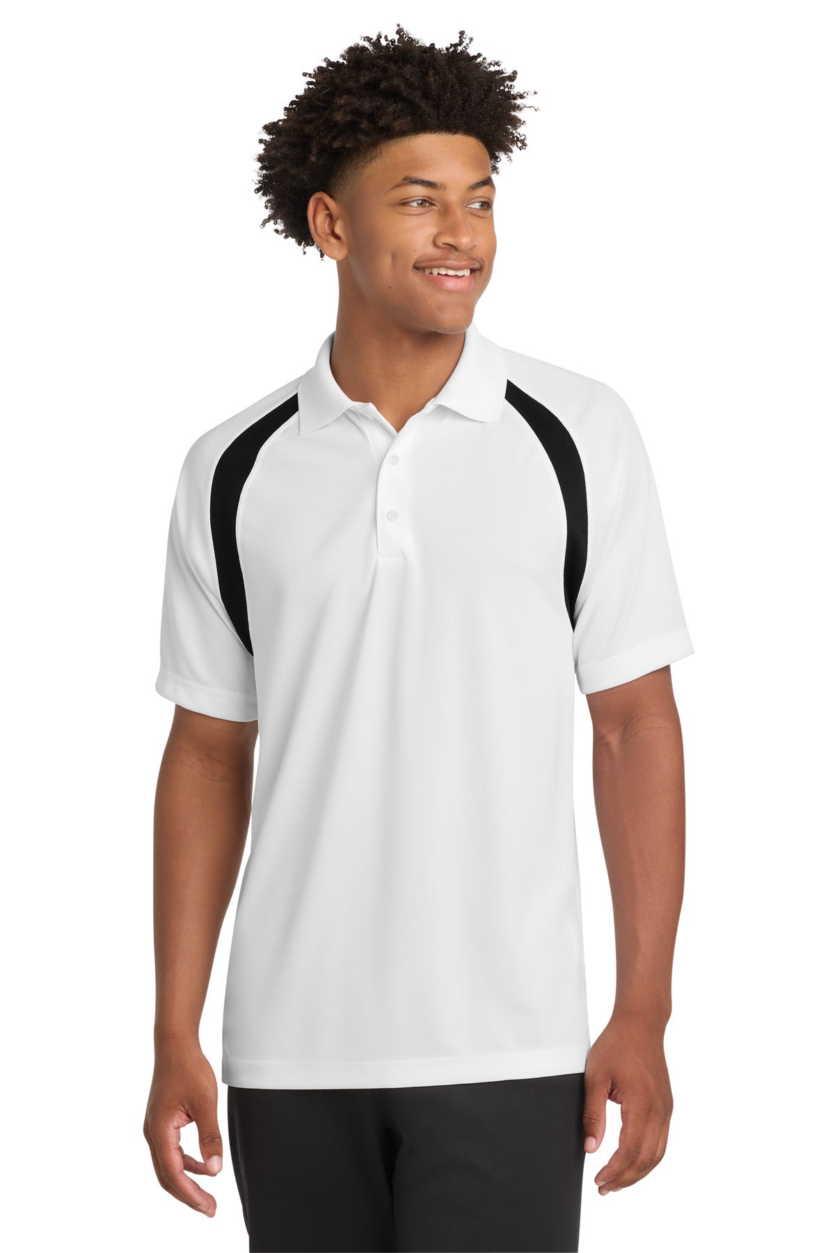 Sport-Tek ®  Dry Zone ®  Colorblock Raglan Polo. T476
