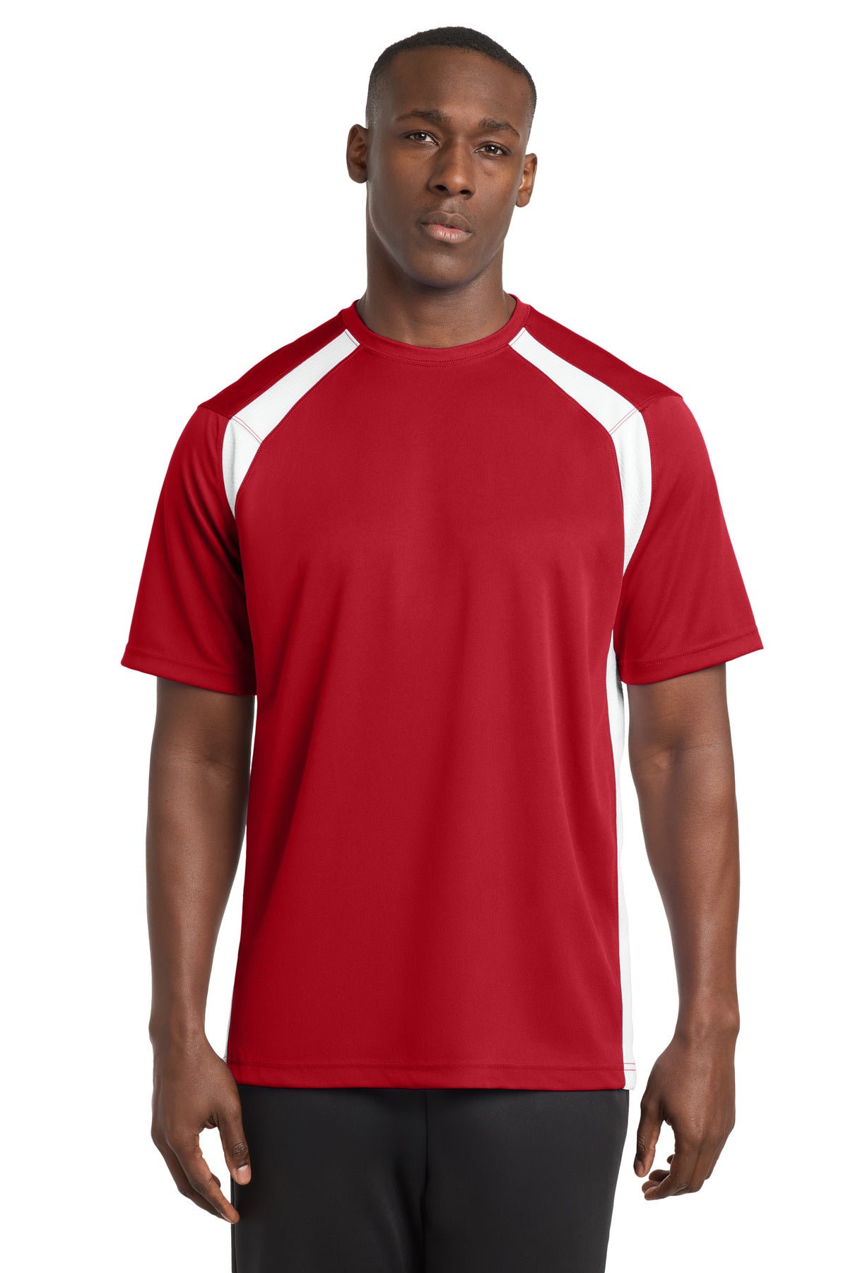 Sport-Tek ®  Dry Zone ®  Colorblock Crew. T478