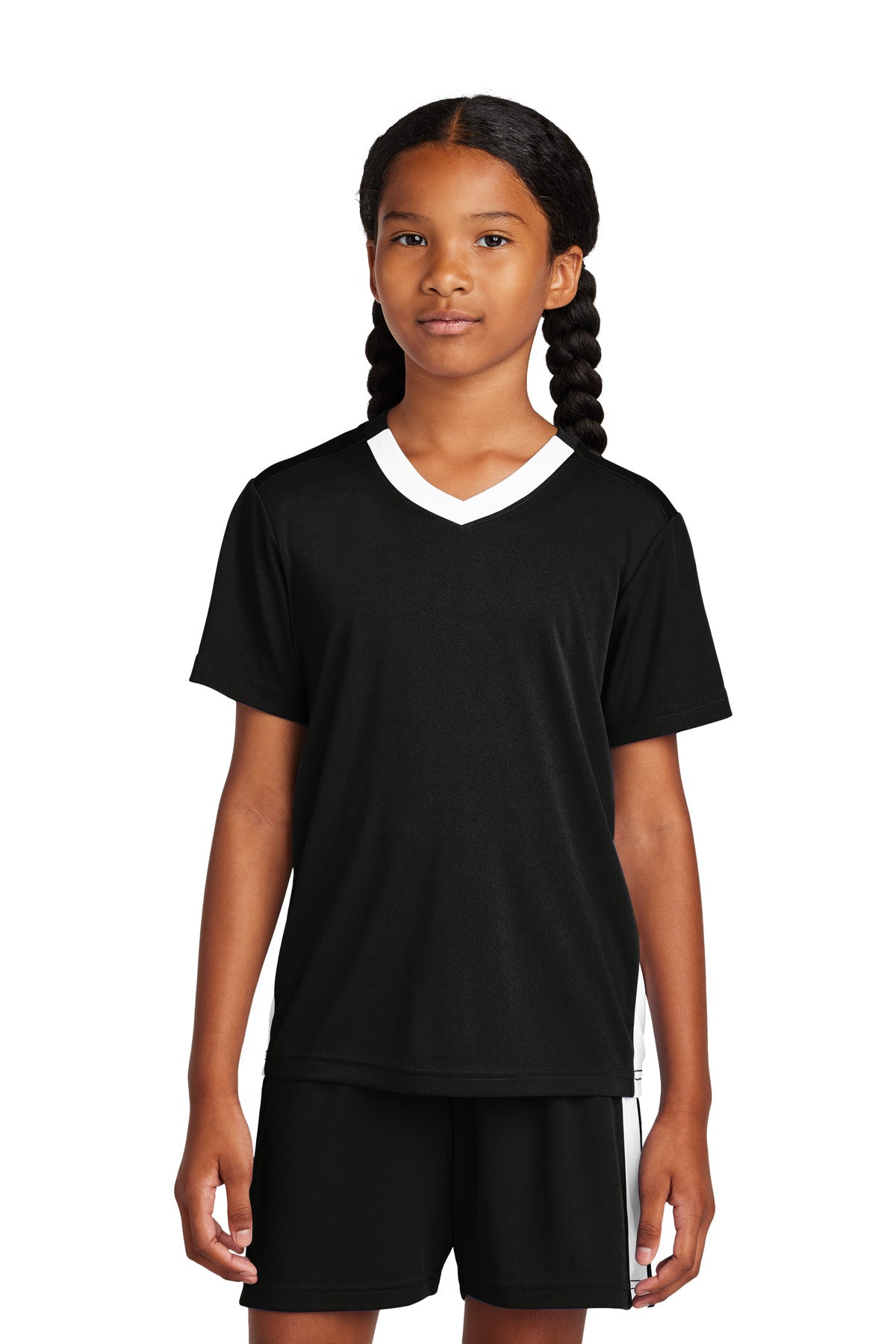 Sport-Tek ®  Youth Competitor ™  United V-Neck YST101