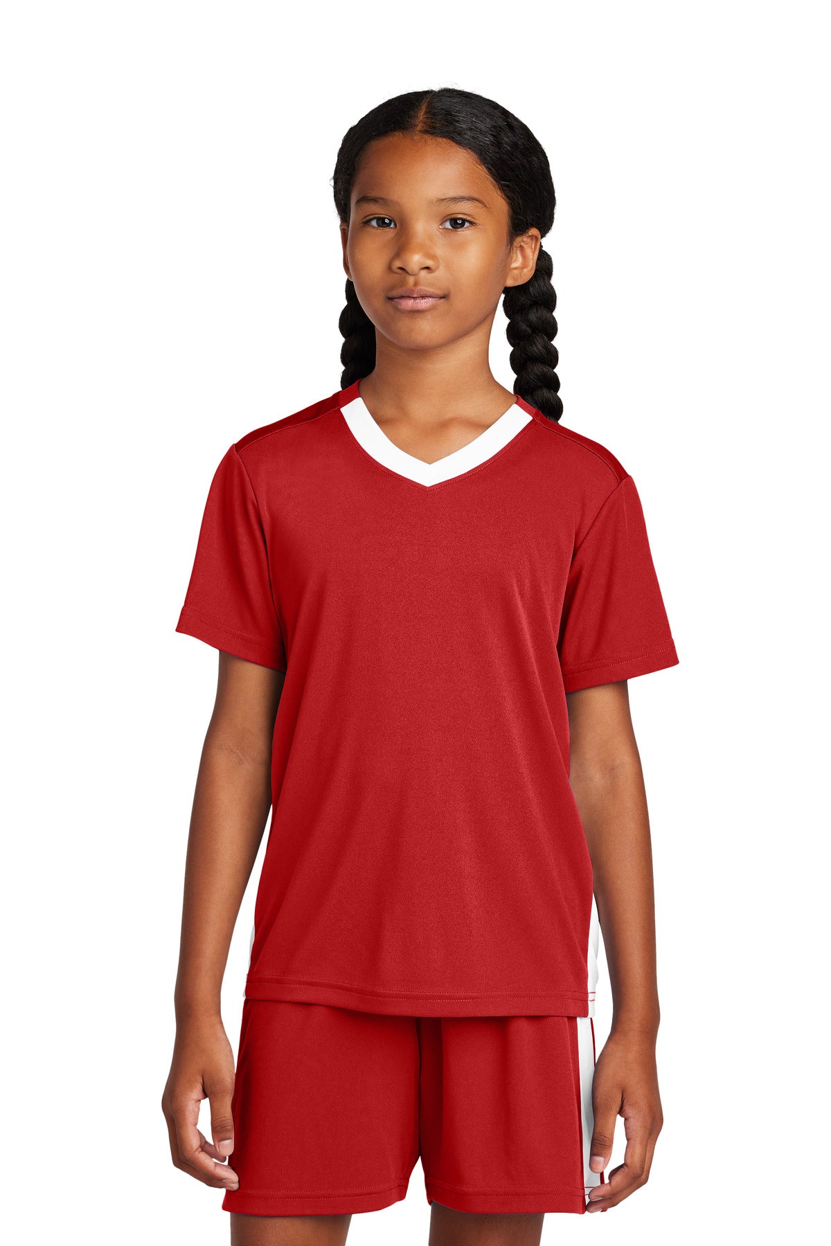 Sport-Tek ®  Youth Competitor ™  United V-Neck YST101