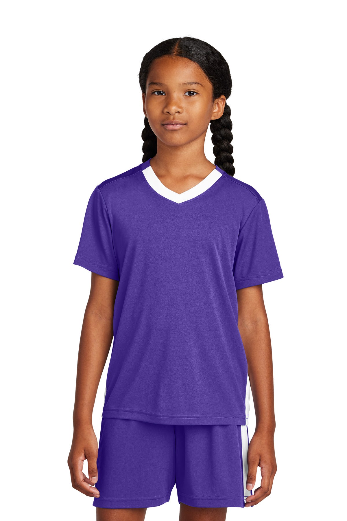 Sport-Tek ®  Youth Competitor ™  United V-Neck YST101