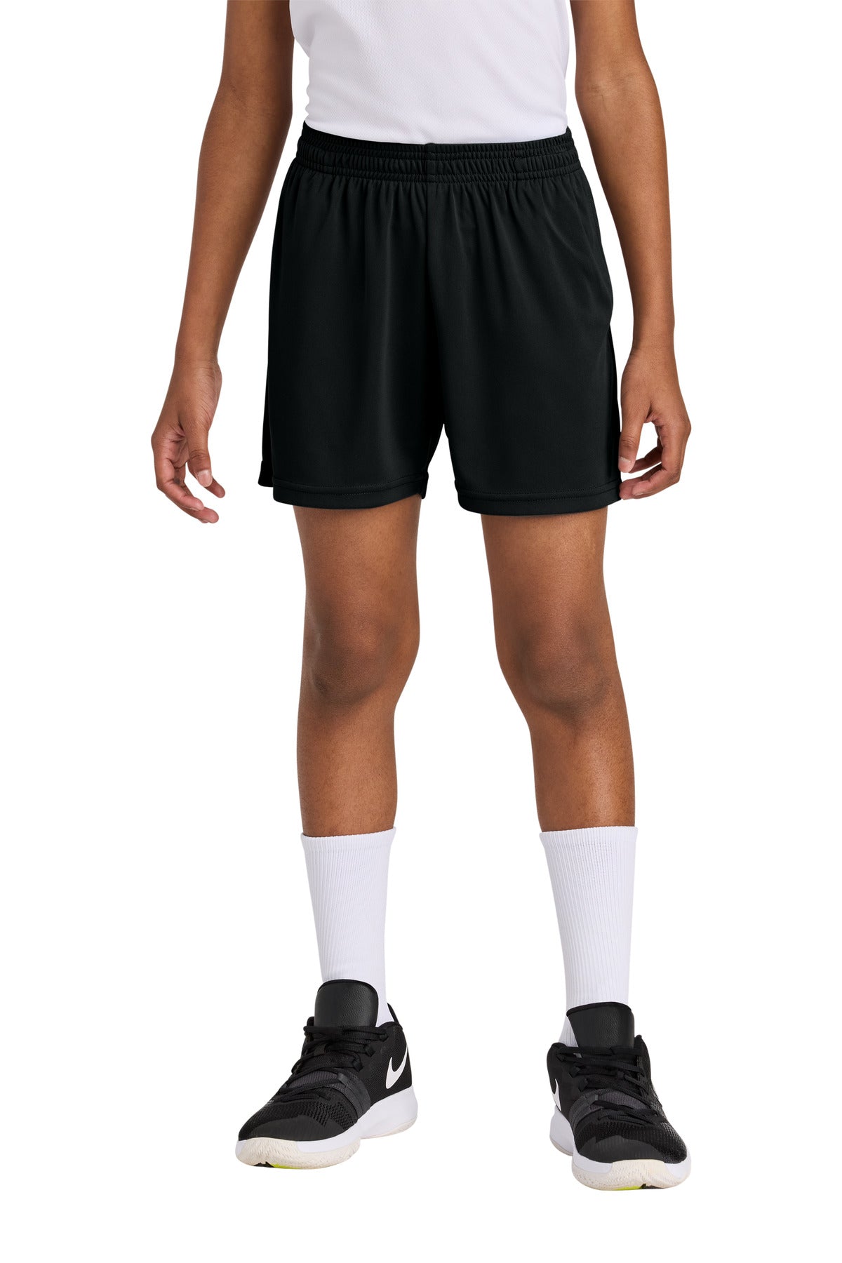 Sport-Tek ®  Youth PosiCharge ®  Competitor ™  5' Pocketed Short YST349P