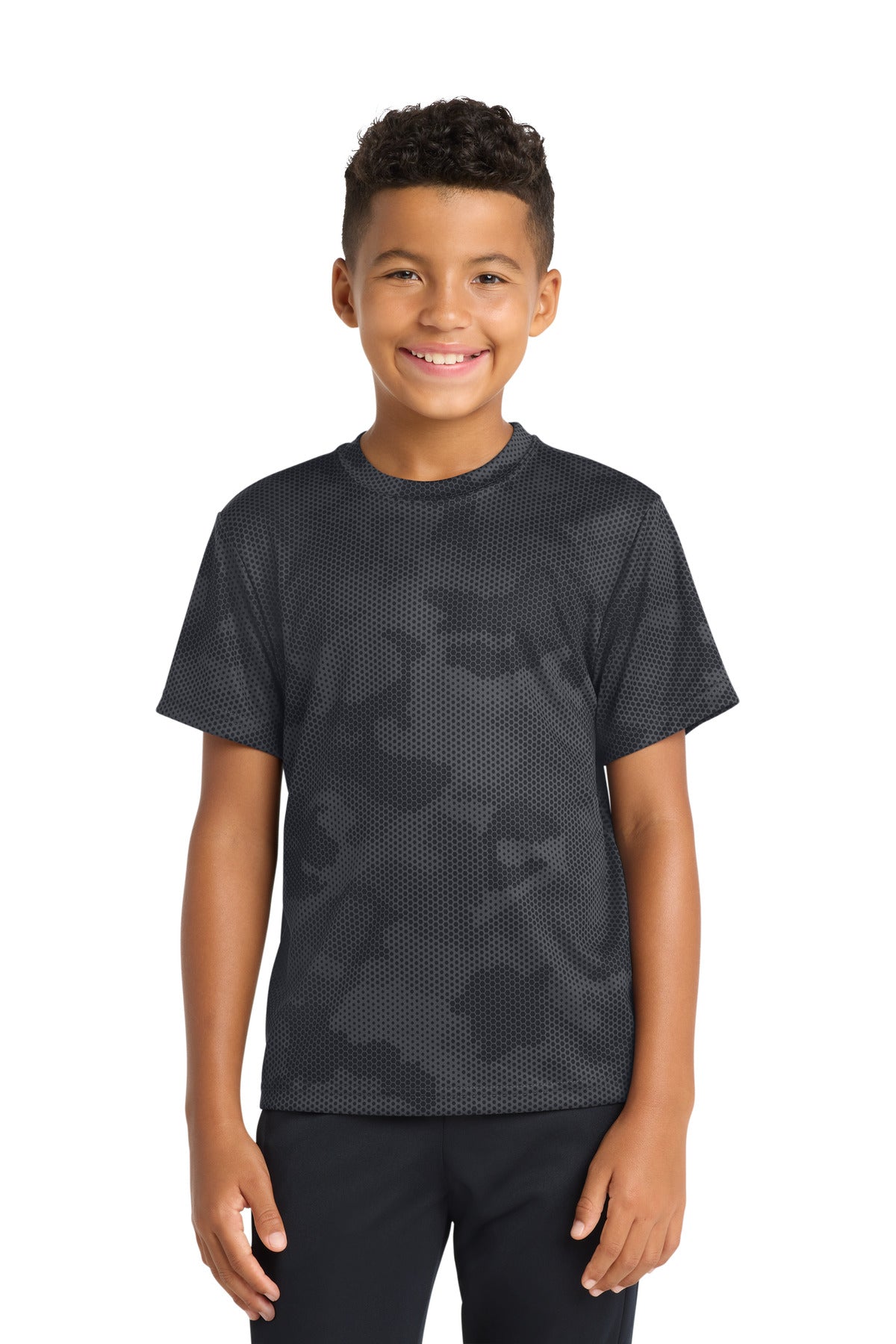 Sport-Tek ®  Youth CamoHex Tee. YST370