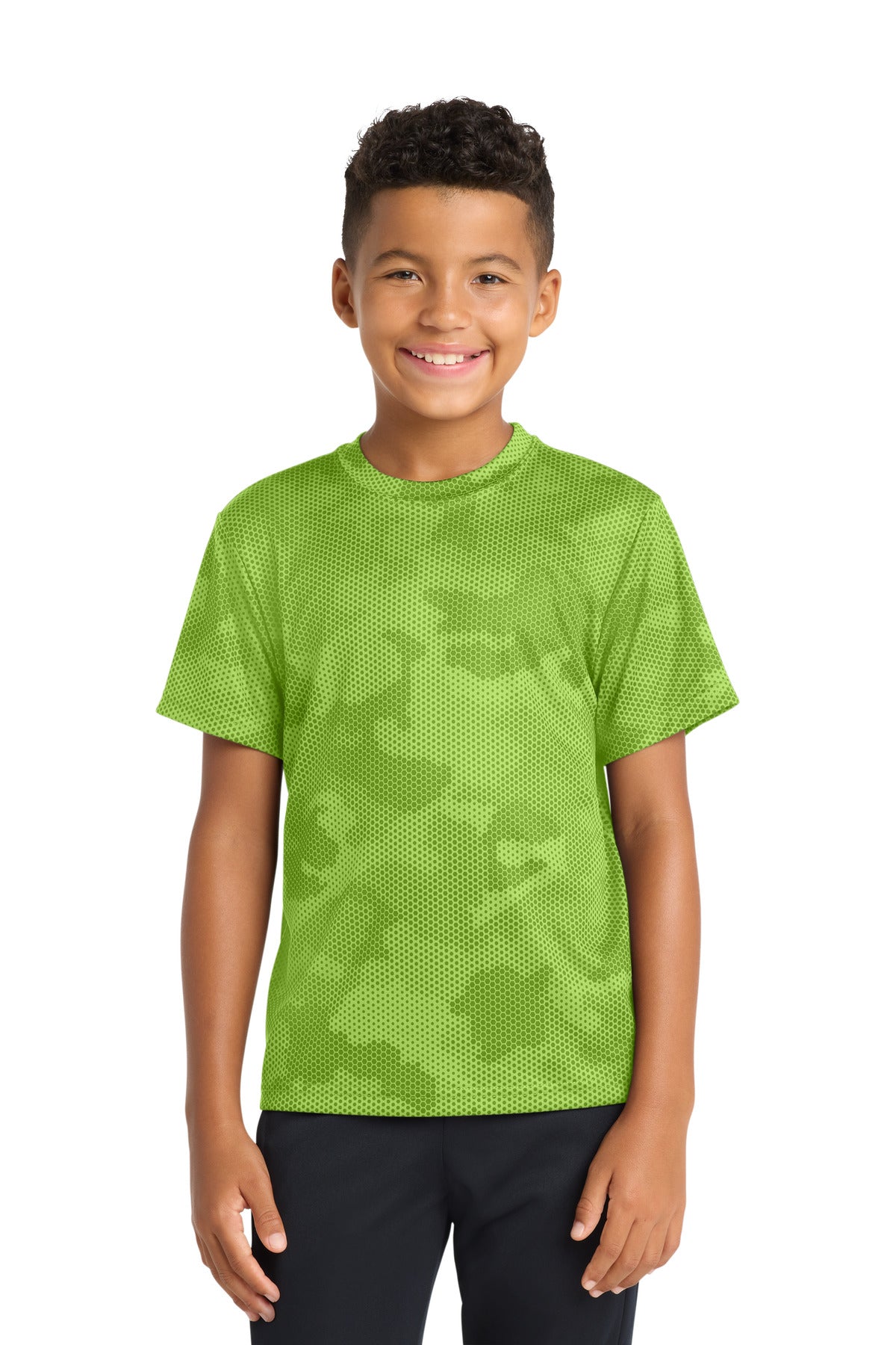 Sport-Tek ®  Youth CamoHex Tee. YST370