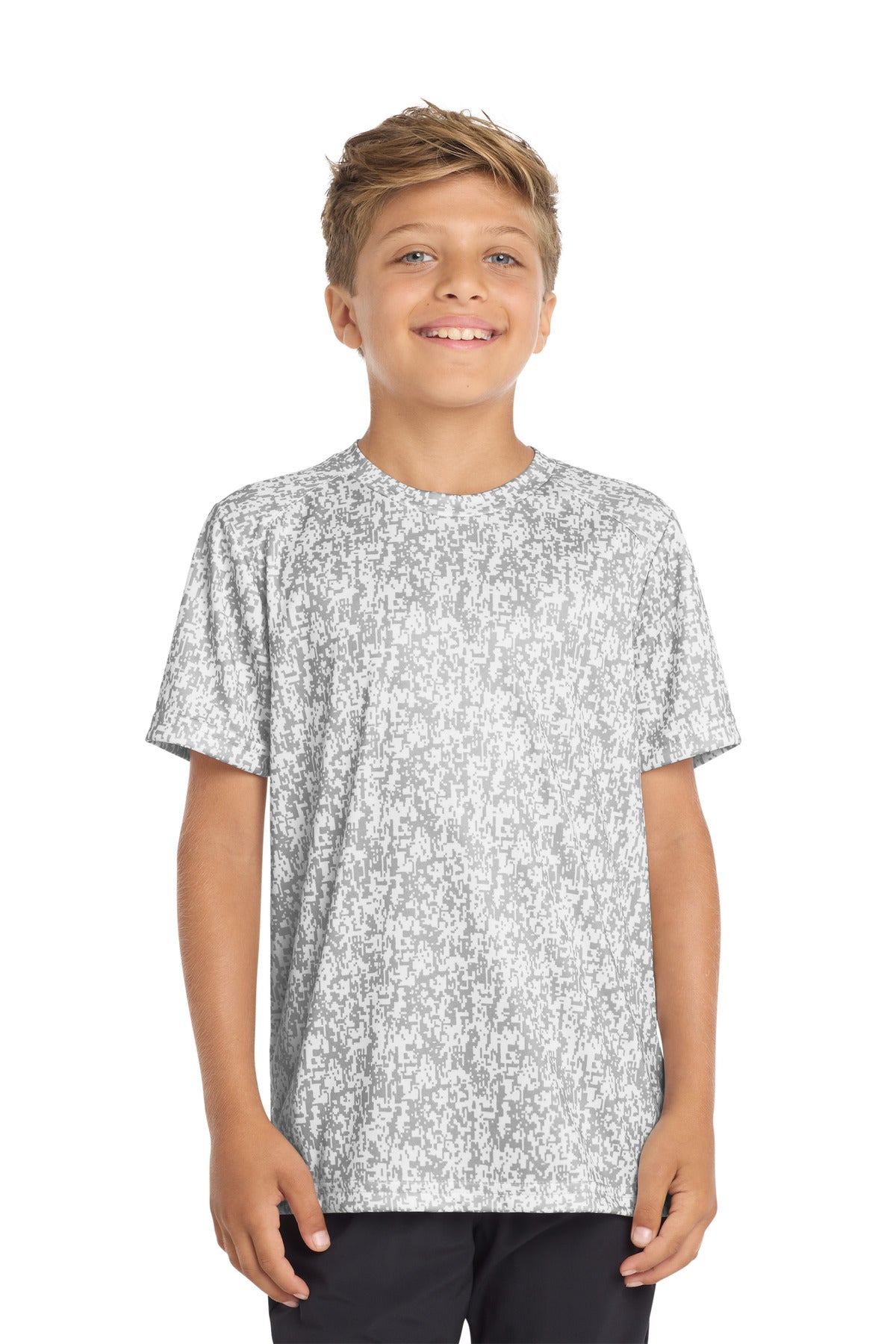 Sport-Tek  ®  Youth Digi Camo Tee. YST460